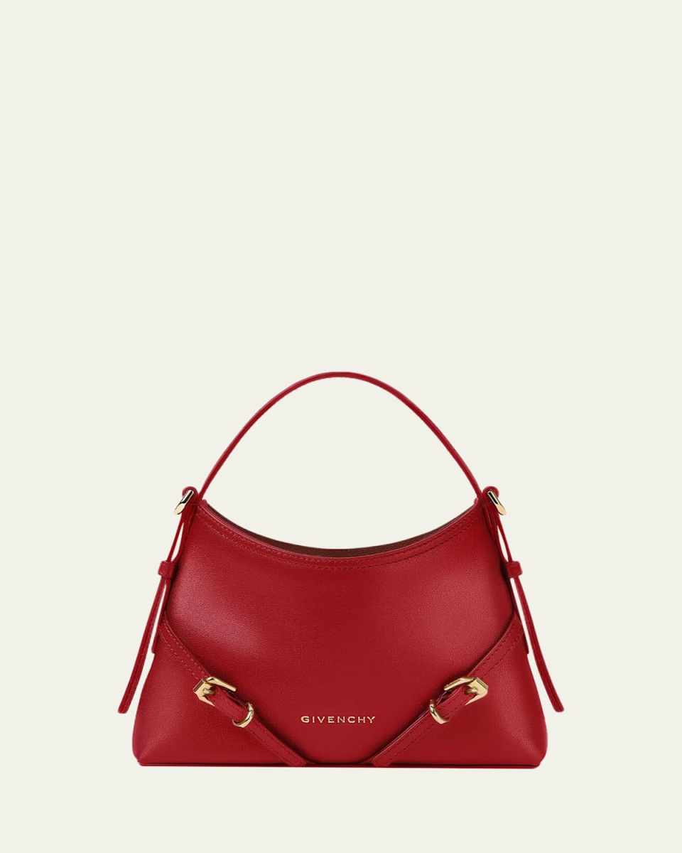 Voyou Nano Shoulder Bag in Shiny Leather